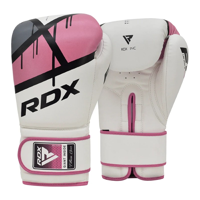 RDX Sports Ego F7 Pink/White Women's Boxing Gloves